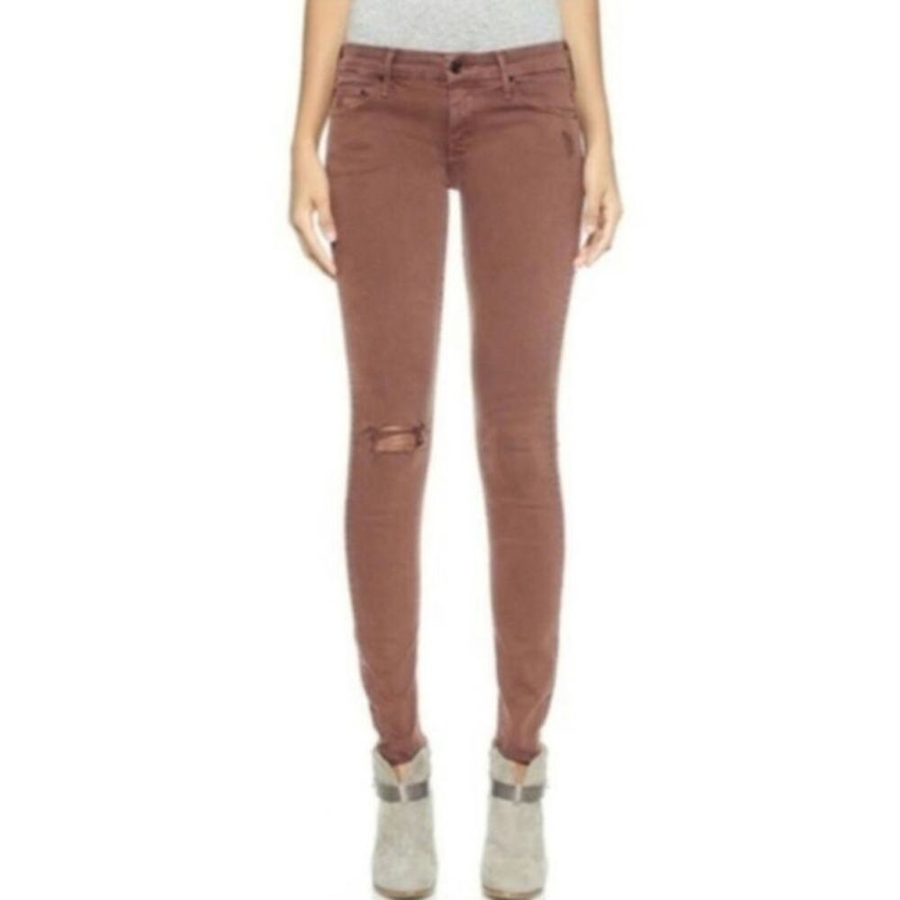 Mother Denim The Muse Ankle Blow Out Jeans Size: 29